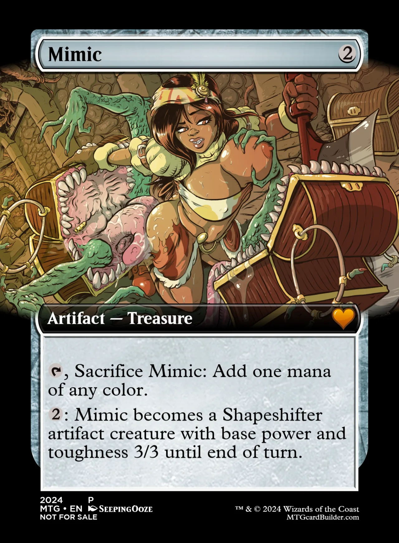 Baldur’s Gate/D&amp;D Magic: The Gathering Shmexy Alters page 9 full