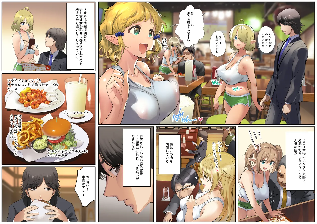大人気エルフパブが裏風俗してるってタレコミがあったんだが？ epsopde.01 page 6 full