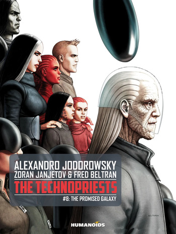 The Technopriests v08 - The Promised Galaxy cover