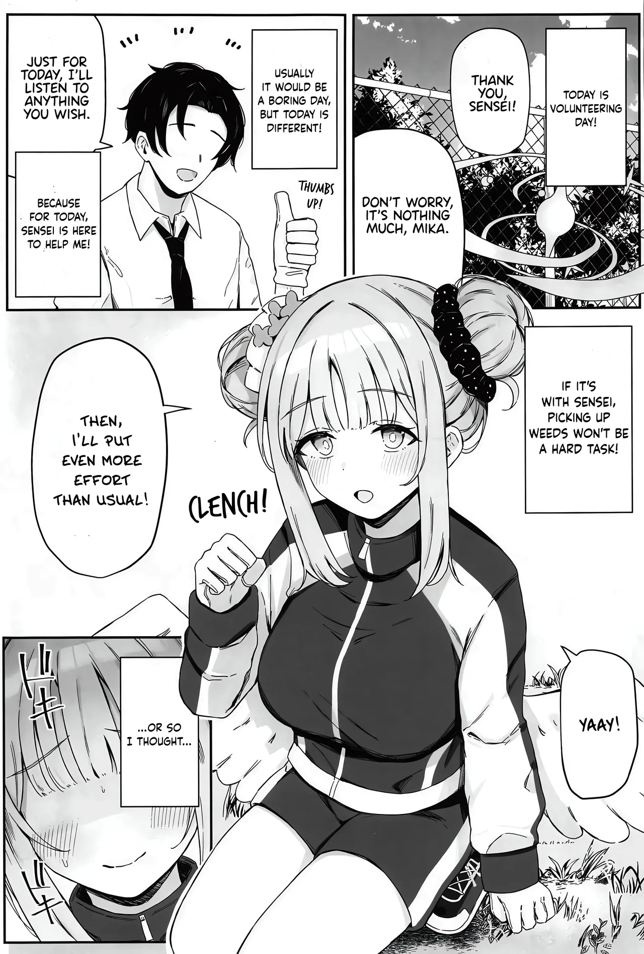 Seinaru Sono ni wa Bonyuu ga Saku | A Fertile Bosom Blooms in this Holy Garden page 2 full