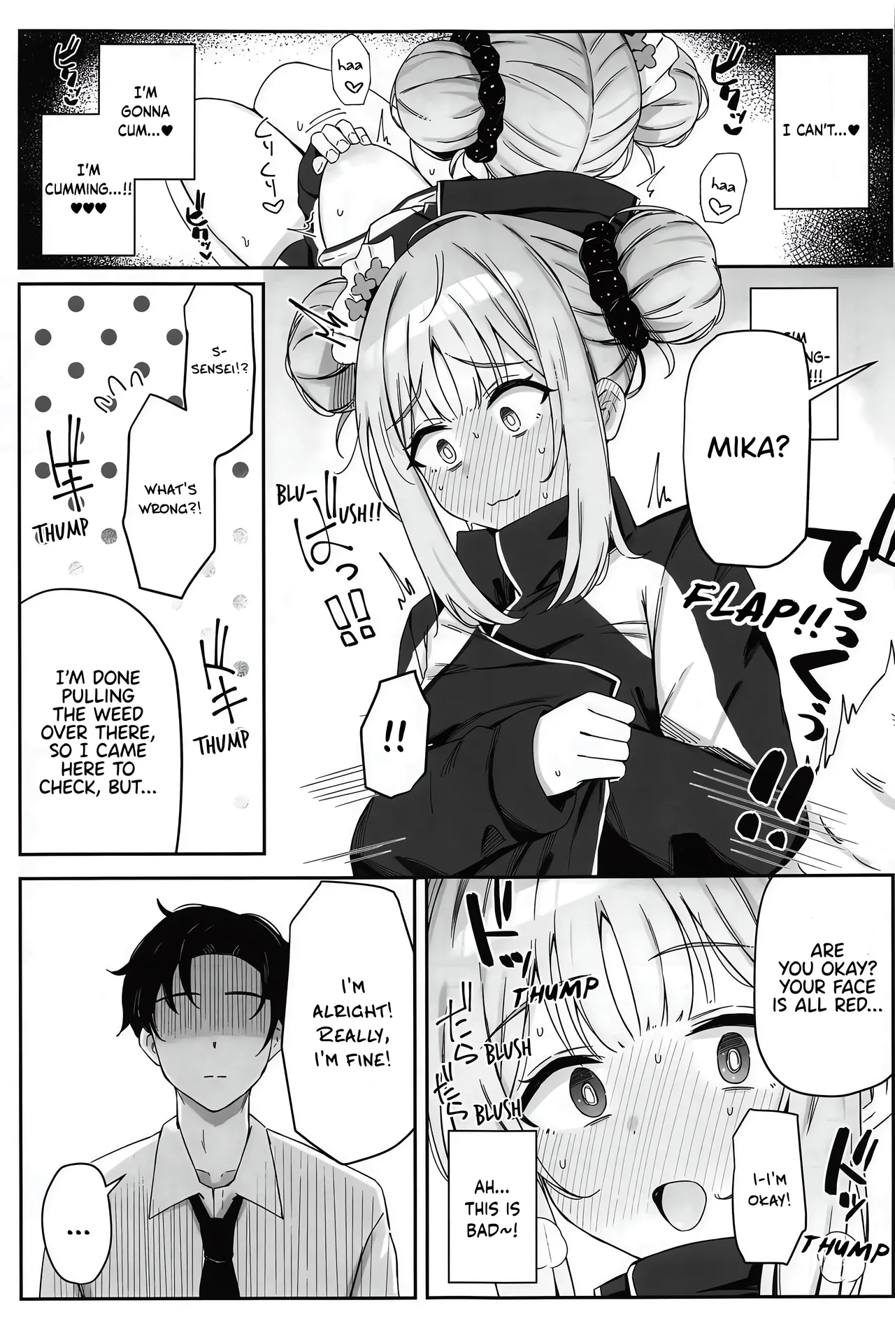 Seinaru Sono ni wa Bonyuu ga Saku | A Fertile Bosom Blooms in this Holy Garden page 8 full