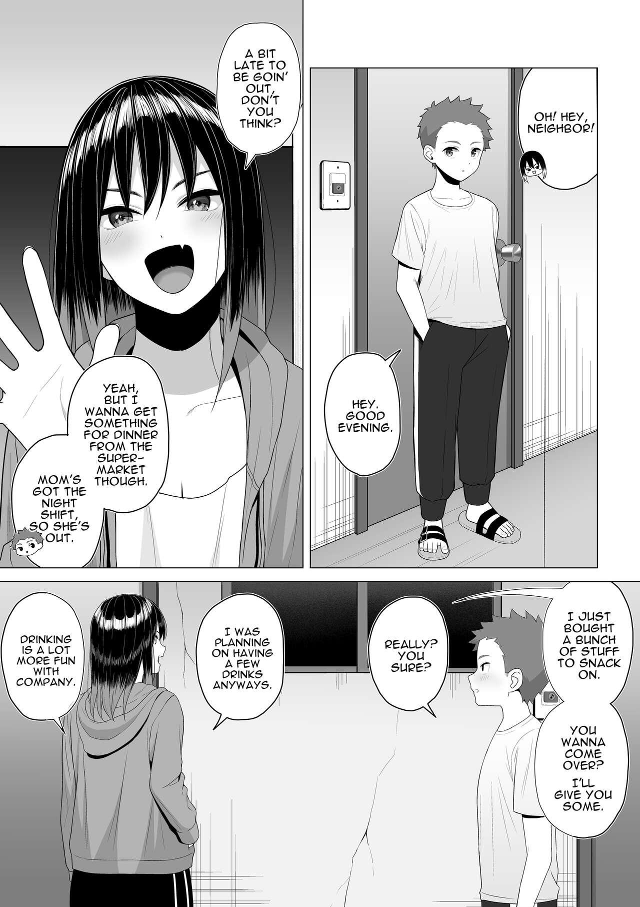 Yopparai Nee-chan no Jinsei ga Kouten suru Koudou Henyou | The Behavior Modification That Changed A Drunkard Lady's Life For The Better page 5 full