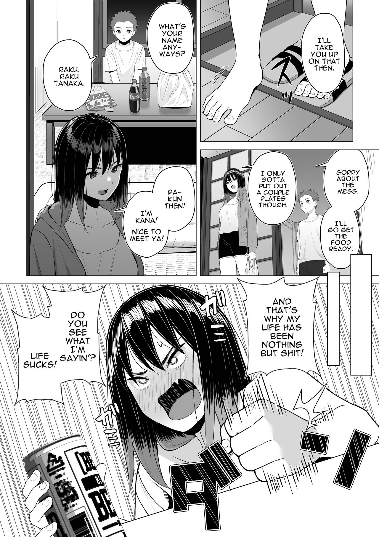 Yopparai Nee-chan no Jinsei ga Kouten suru Koudou Henyou | The Behavior Modification That Changed A Drunkard Lady's Life For The Better page 6 full