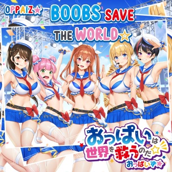 OPPAIZ: Boobs save the world. Masturbate with my naughty song! cover