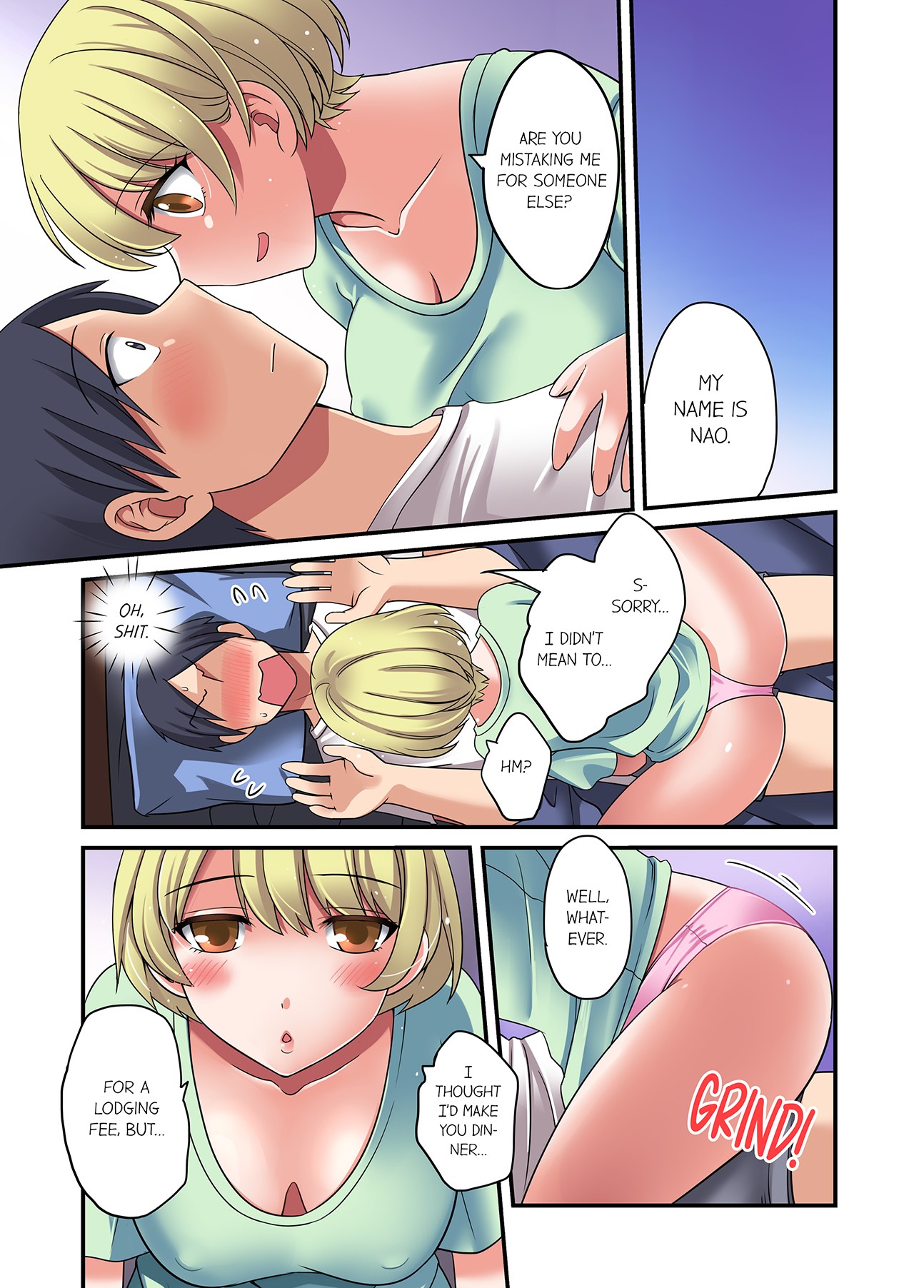 Iede-chū no Honki no Bishonure SEX ~ Kondōmu ga Nakunaru made Amayadori Dekiru 1 | Having Sex with Him While Running Away From Home and Drenched - Can I Take Shelter Until You Run Out of Condoms? 1 page 9 full