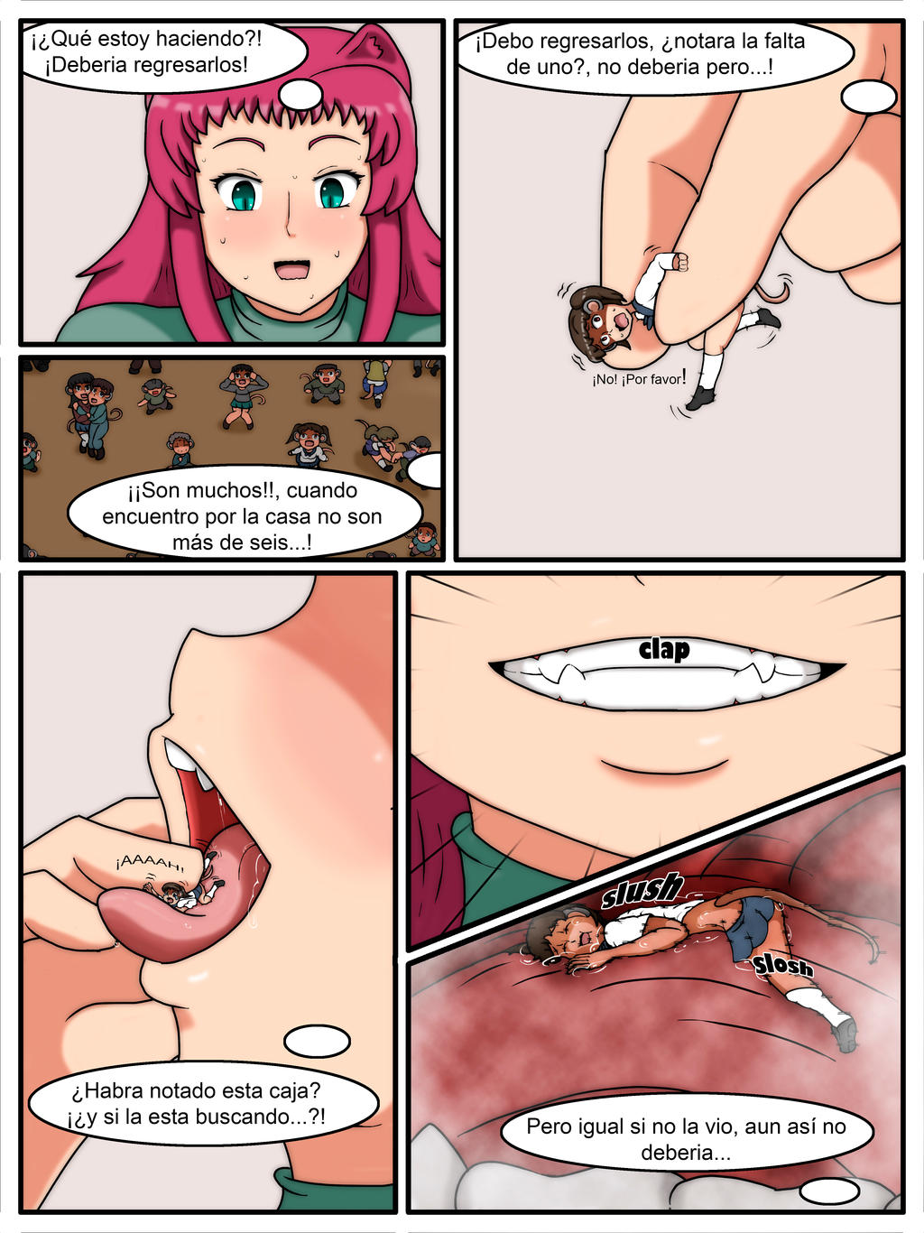 Hermanas Neko: A little fun page 6 full