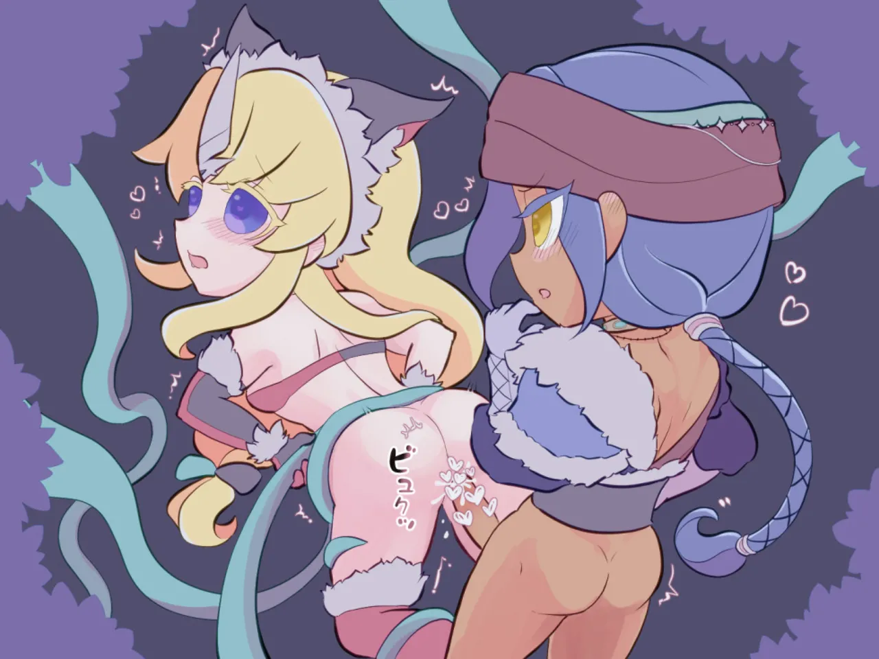 Hawkeye &amp; Riesz to Komatta Shokushu page 8 full