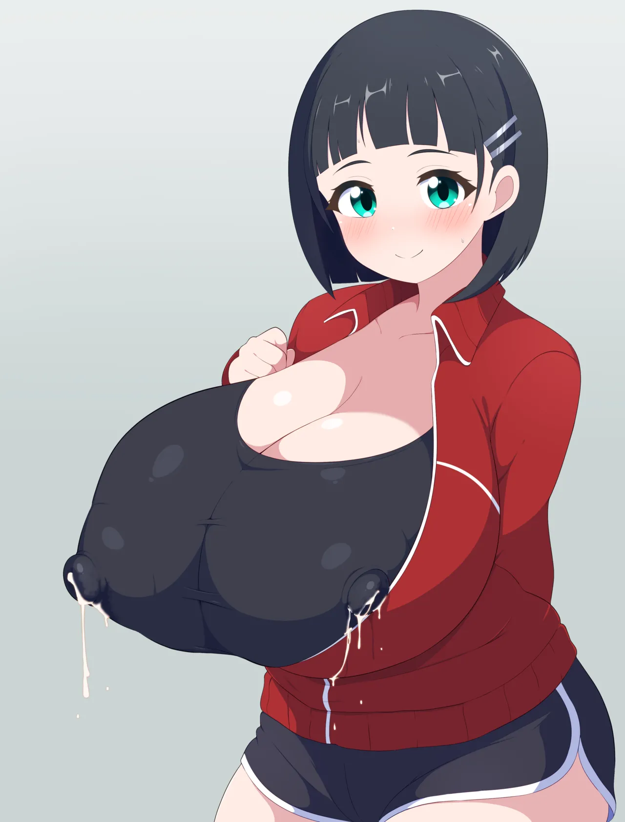 お乳ミルクがパンパンな直葉 page 6 full