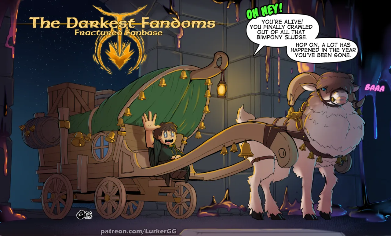 Darkest Fandom Fractured Fanbase, Growth Adventure page 1 full