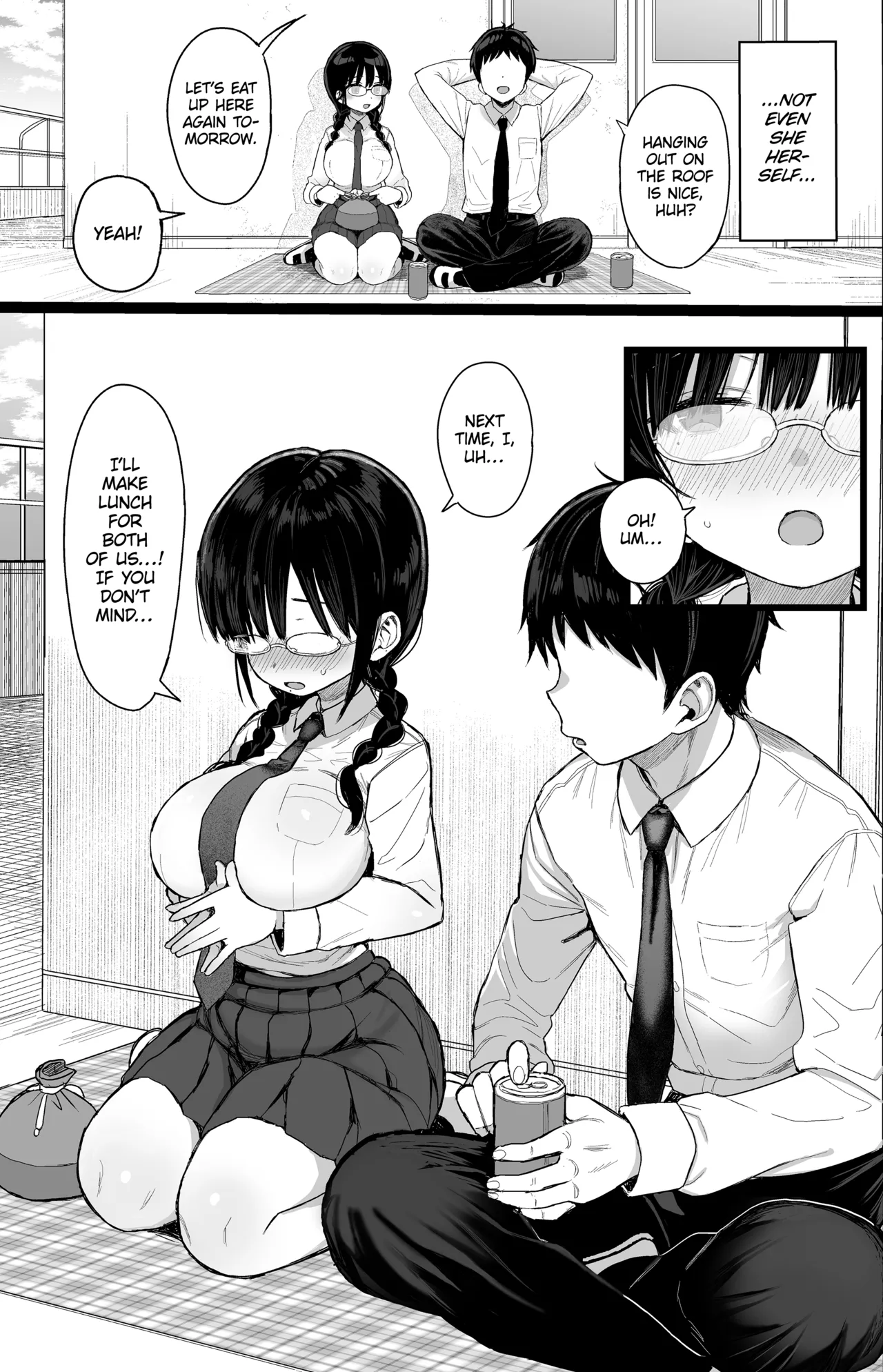 Hikaeme Kanojo wa Kobamenai | The Mild-Mannered Girlfriend Who Can't Resist + Omake page 6 full