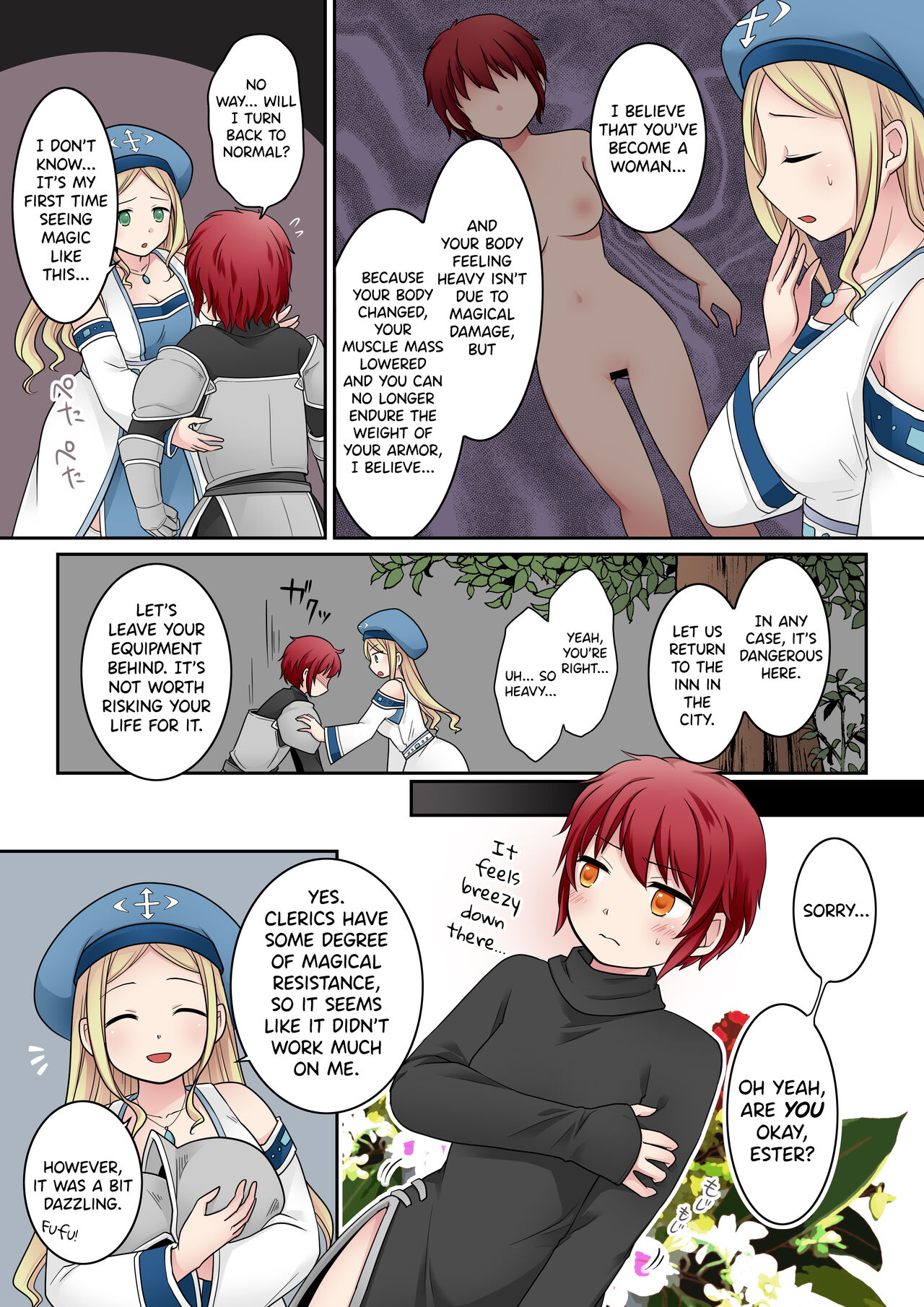 Tenkan no Noroi | Sex Change Curse page 5 full