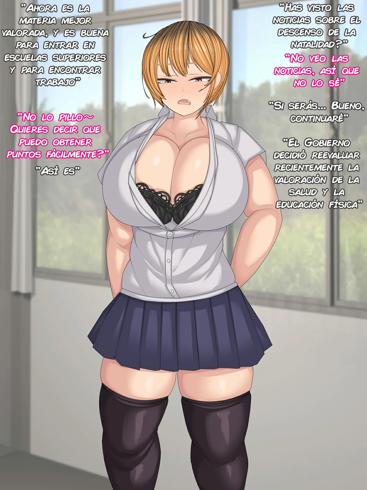 Hoken Taiiku ga Juuyoushi Sareru Sekai-kan | Un mundo en el que la salud y la educación física son importantes page 3 full