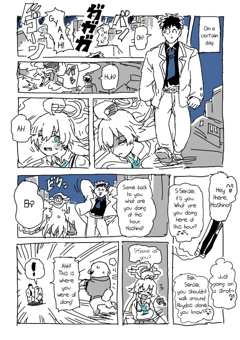 Hoshino and Sensei page 8 full