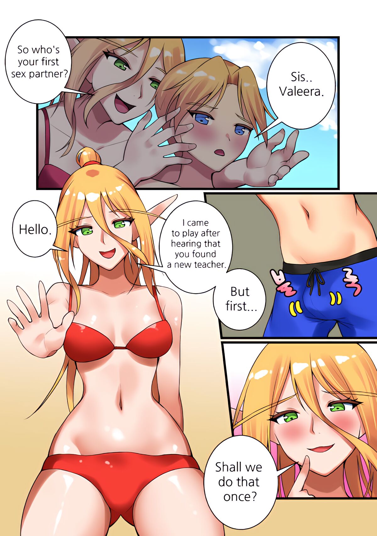 With Teacher Jaina? page 10 full