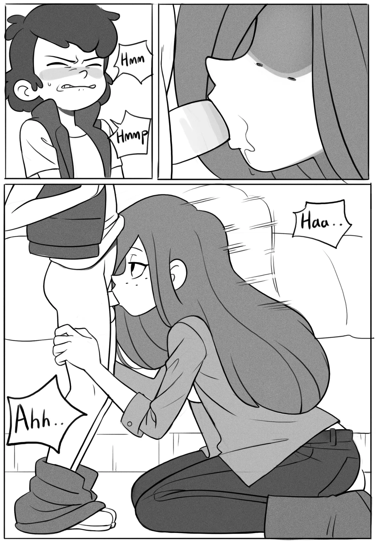 Gravity Falls - Dipper x Wendy page 1 full