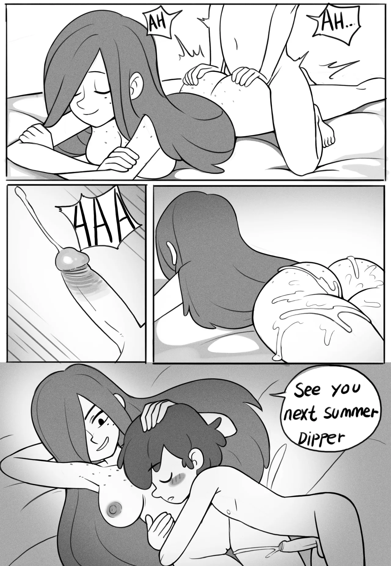 Gravity Falls - Dipper x Wendy page 4 full
