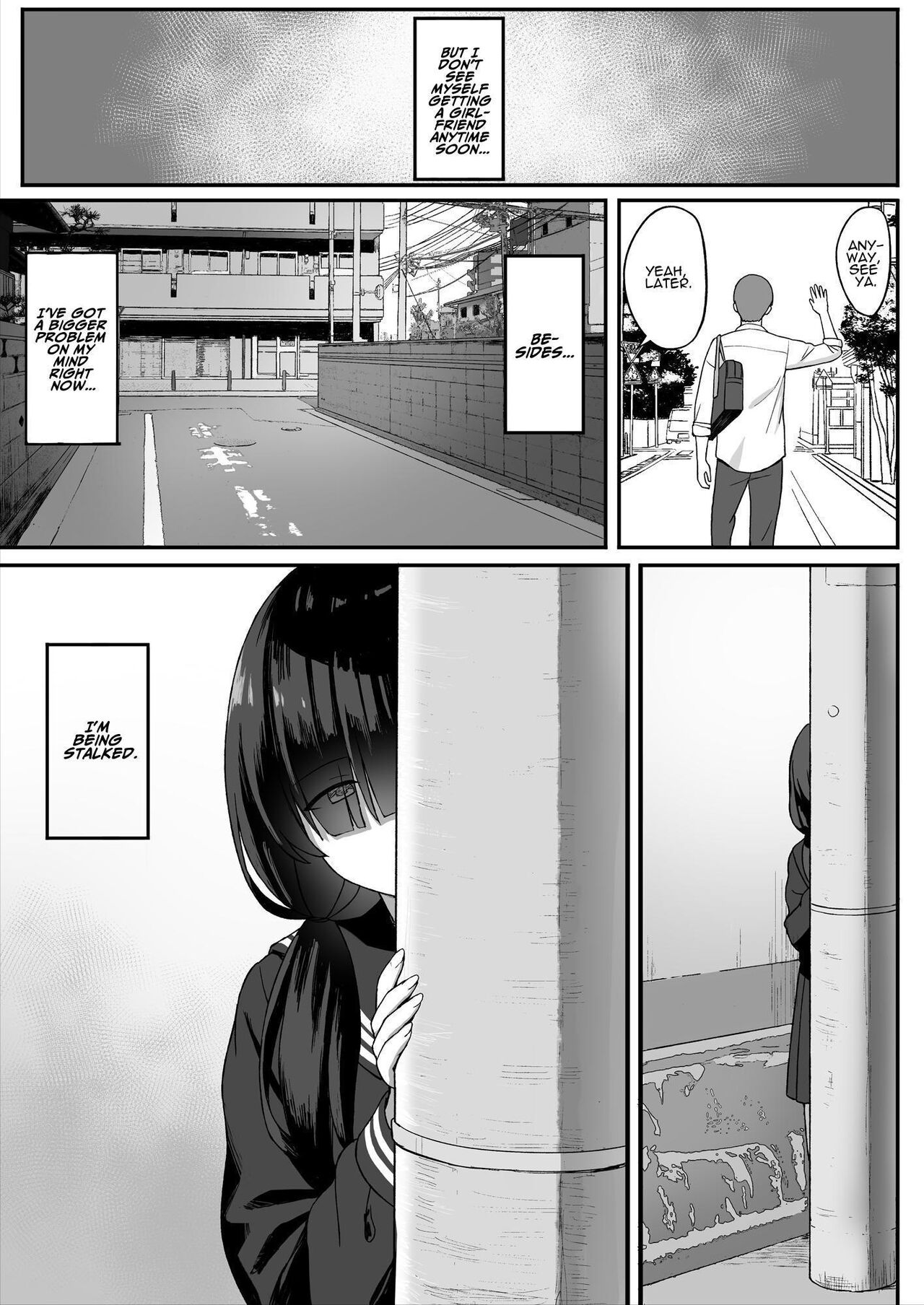 Jimi Kyonyuu No Stalker Onna Ni Gokuhaku Saretanode Yarimakutte Mita Hanashi | I Was Confessed To By A Plain Busty Stalker Girl, So I Fucked Her Like Crazy page 6 full
