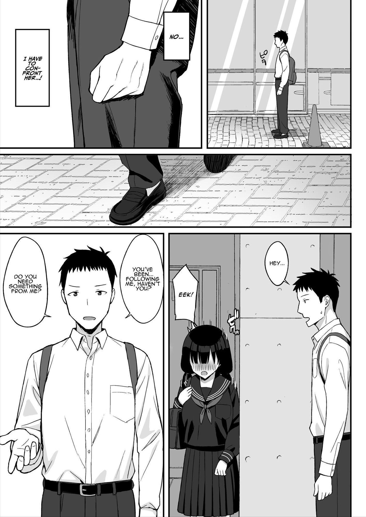 Jimi Kyonyuu No Stalker Onna Ni Gokuhaku Saretanode Yarimakutte Mita Hanashi | I Was Confessed To By A Plain Busty Stalker Girl, So I Fucked Her Like Crazy page 8 full