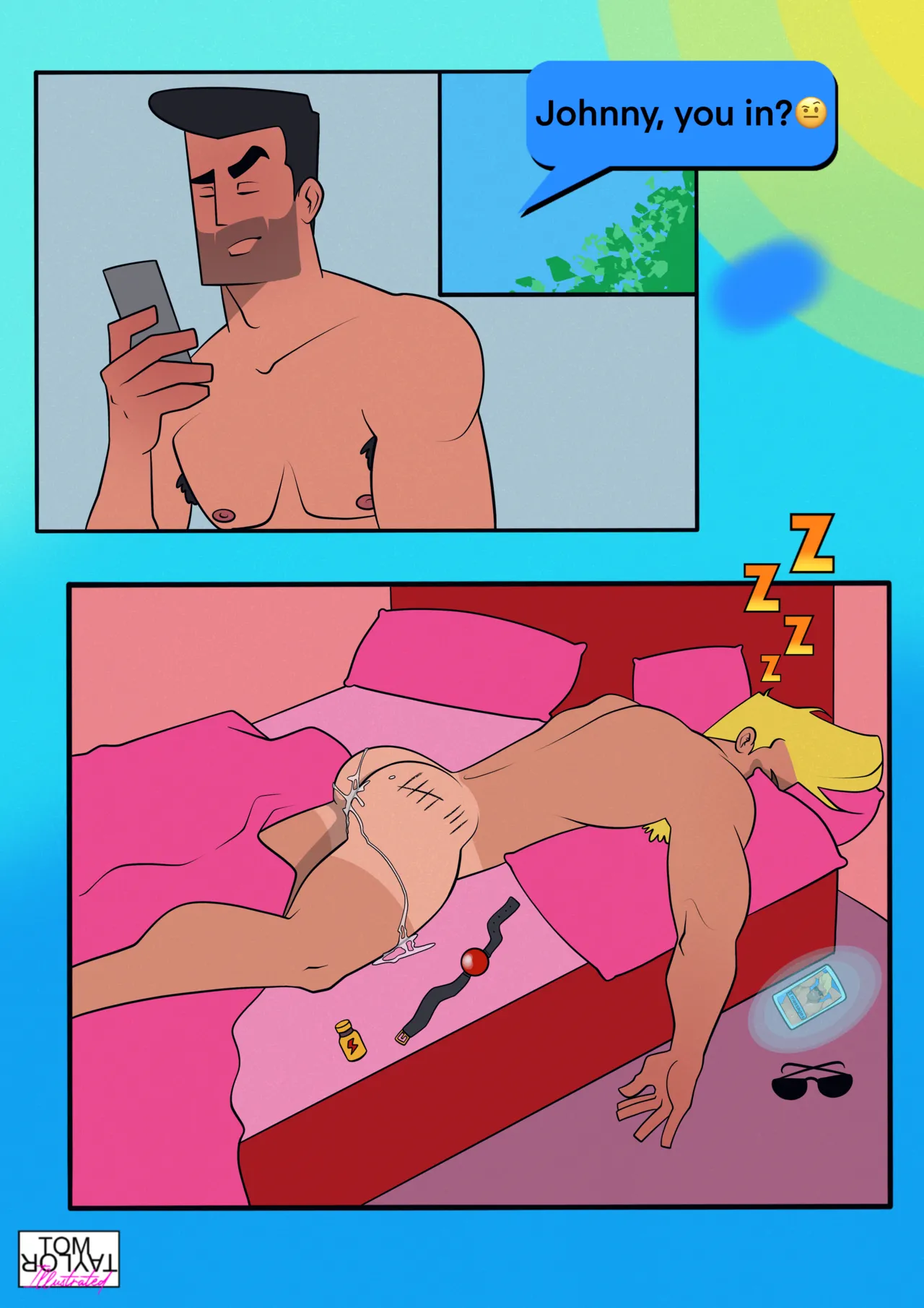 Prof. Utonium’s pool party! page 3 full