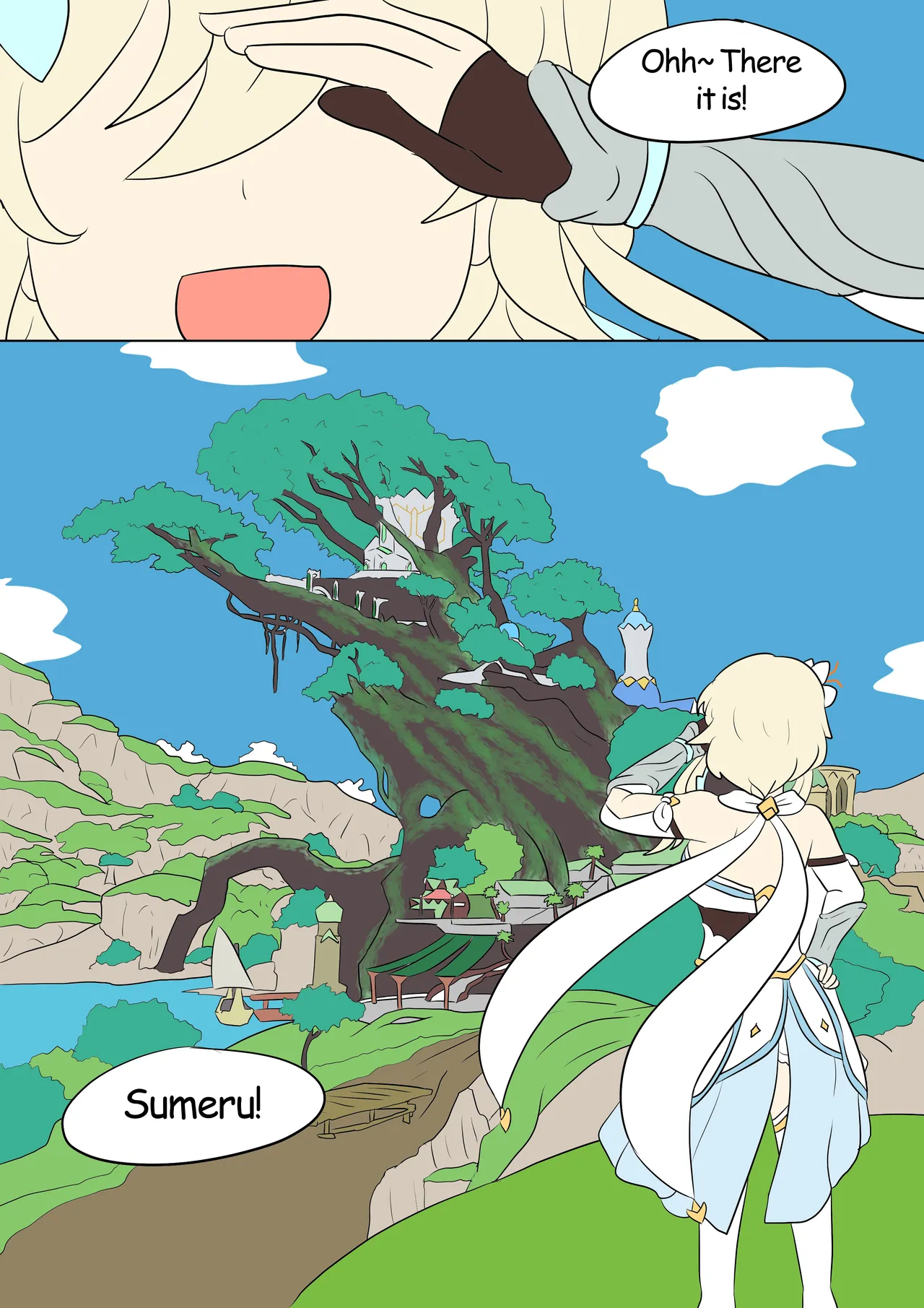 Genshin TSF: Forbidden Knowledge page 1 full