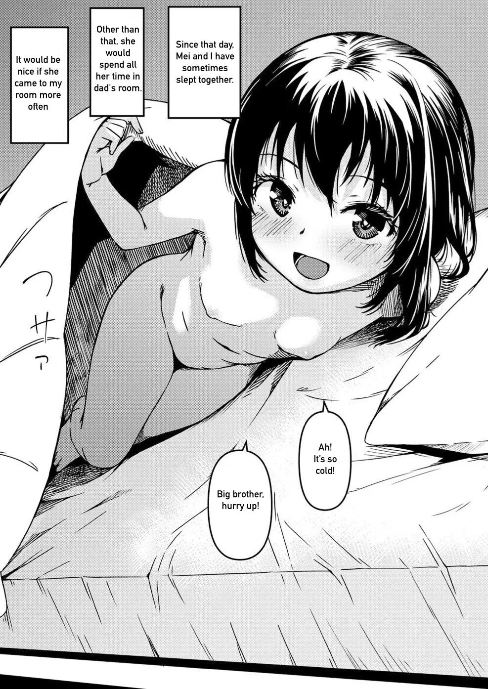 Complicated family situation between my sister, dad, and me Bonus manga page 1 full