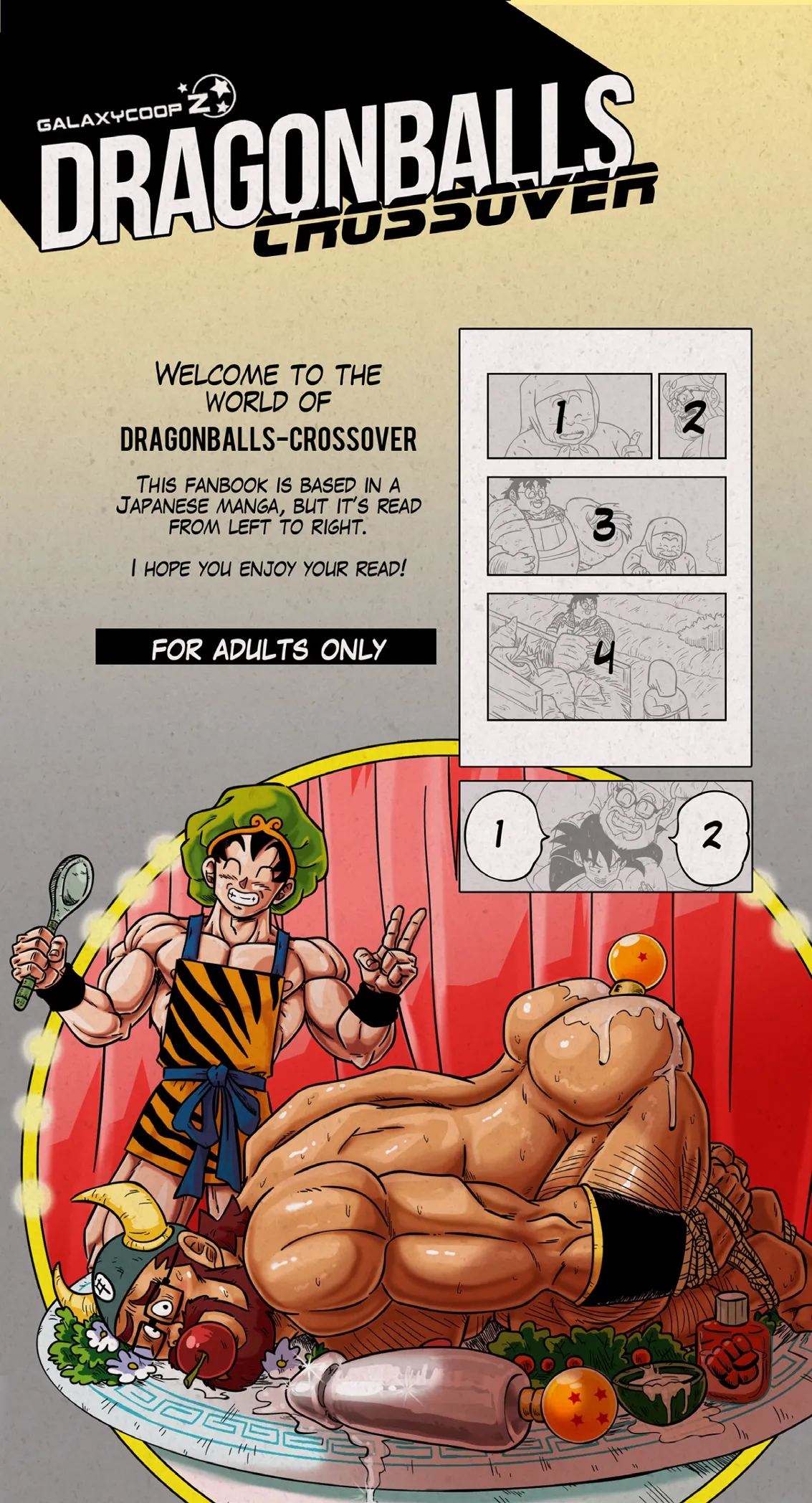 Dragonballs Crossover page 2 full