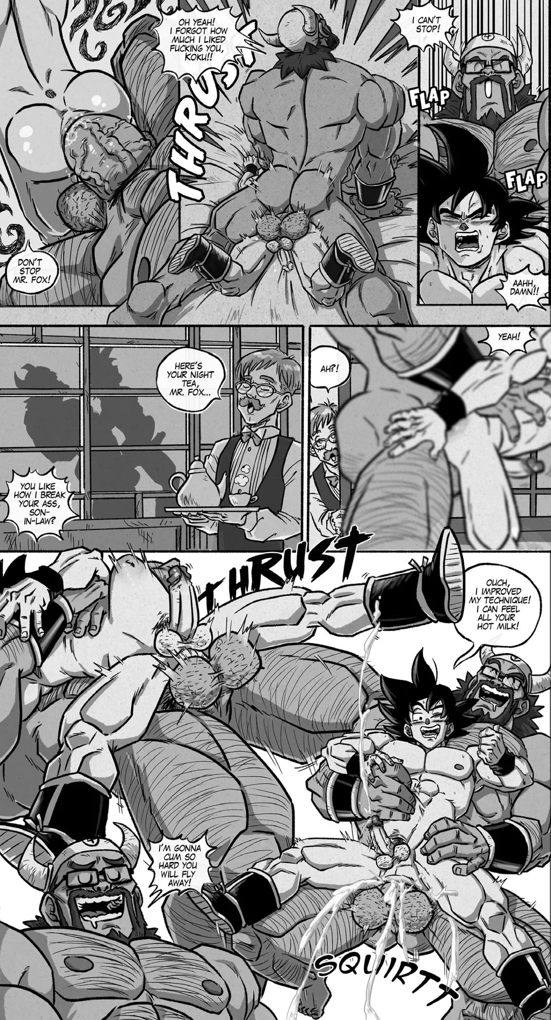 Dragonballs Crossover page 6 full