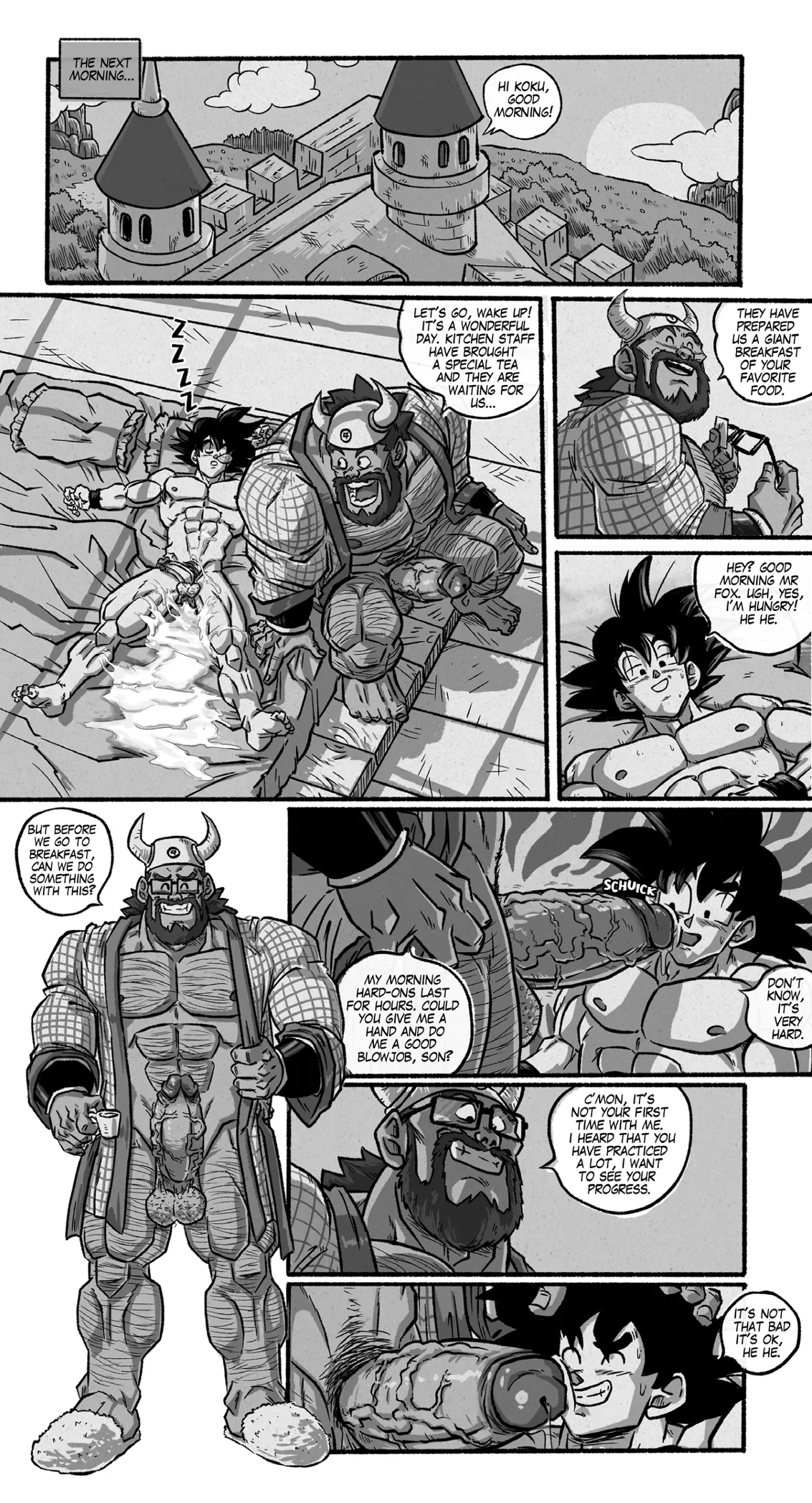 Dragonballs Crossover page 8 full