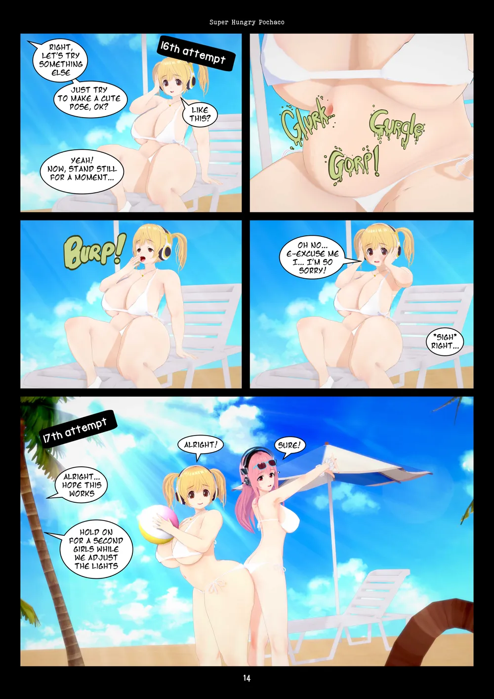Super Hungry Pochaco page 8 full