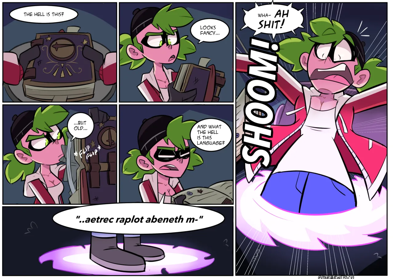 Yourhardnerdcollectr - The Break-In page 3 full