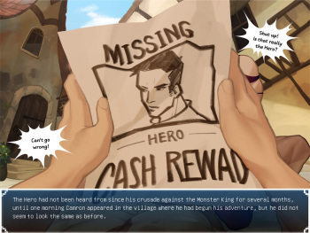 The Missing Hero cover