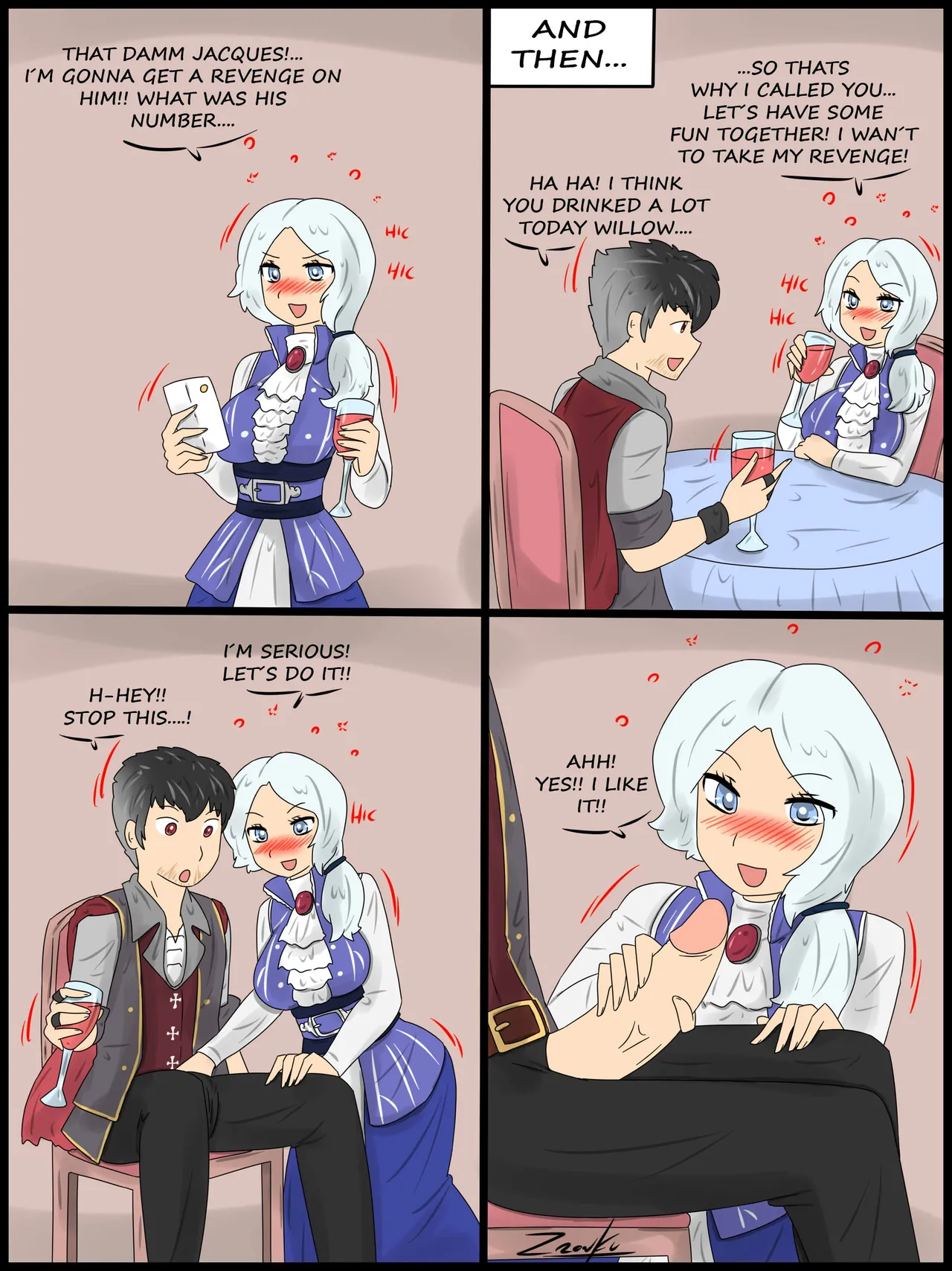 Sexy Revenge page 1 full