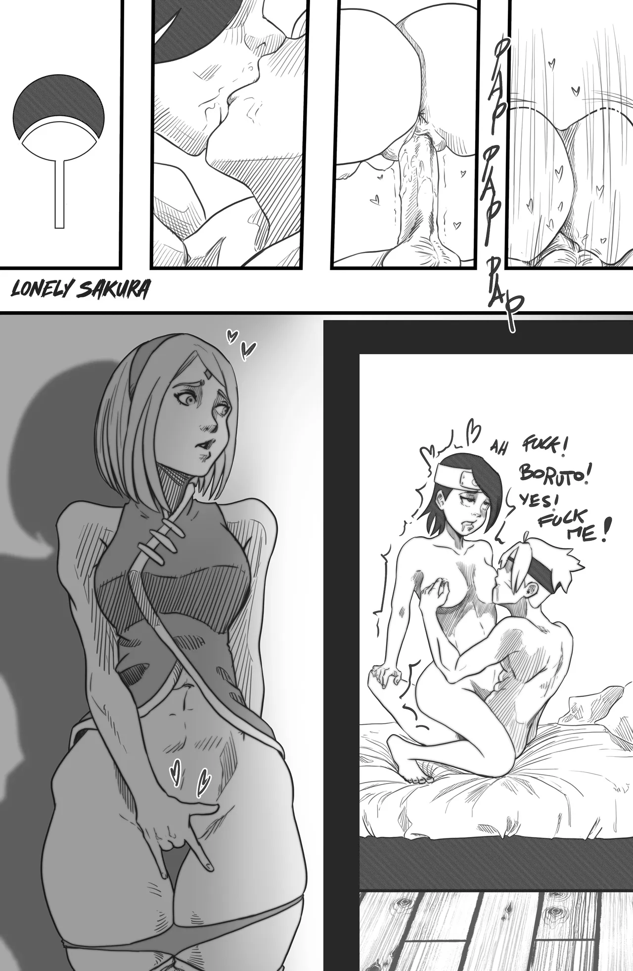 Lonely Sakura page 2 full