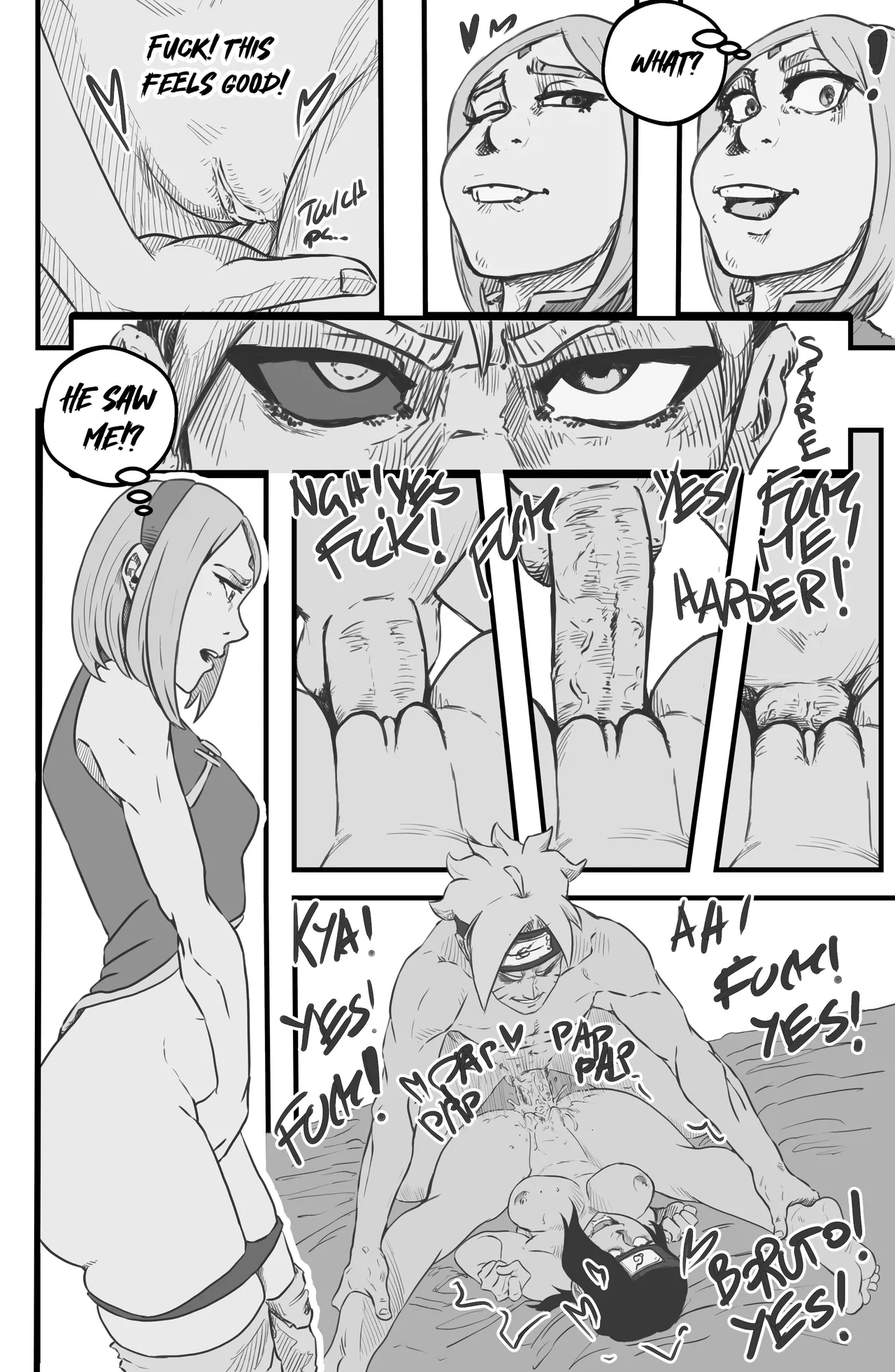 Lonely Sakura page 4 full
