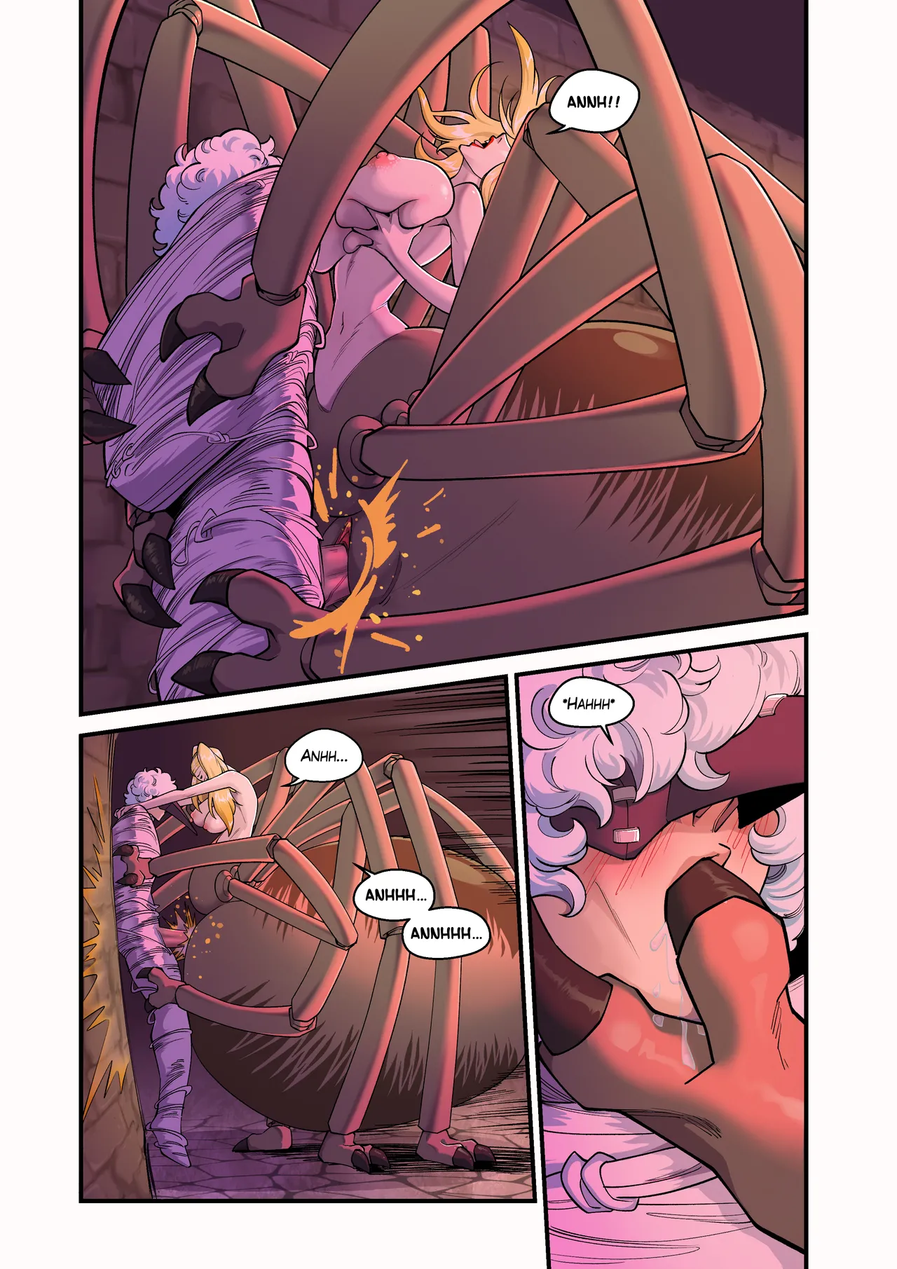 Evil Spinnerette x Bloodcrow 2 page 10 full