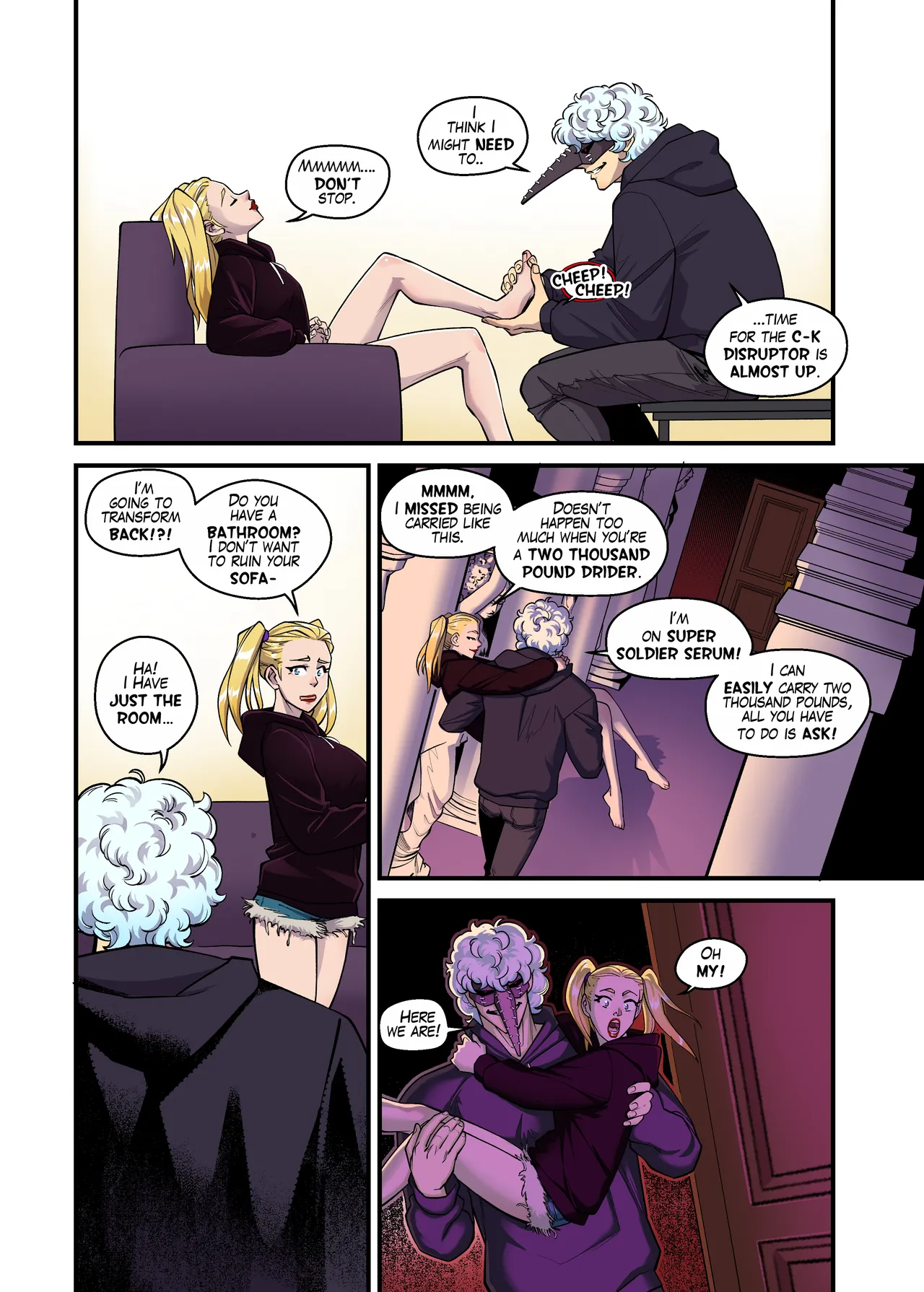 Evil Spinnerette x Bloodcrow 2 page 2 full