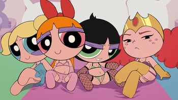 Powerpuff Girls + Princess cover