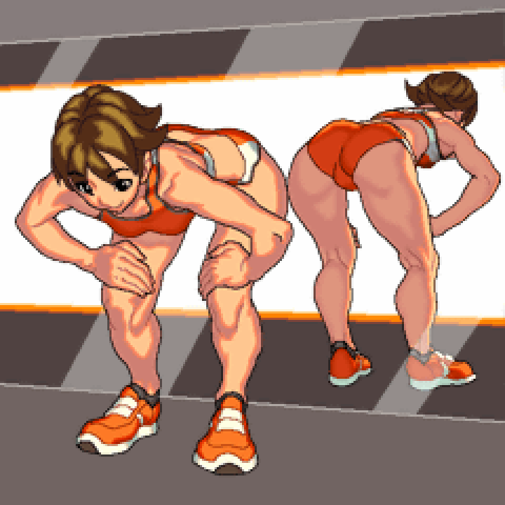 Track Girl Squats page 1 full