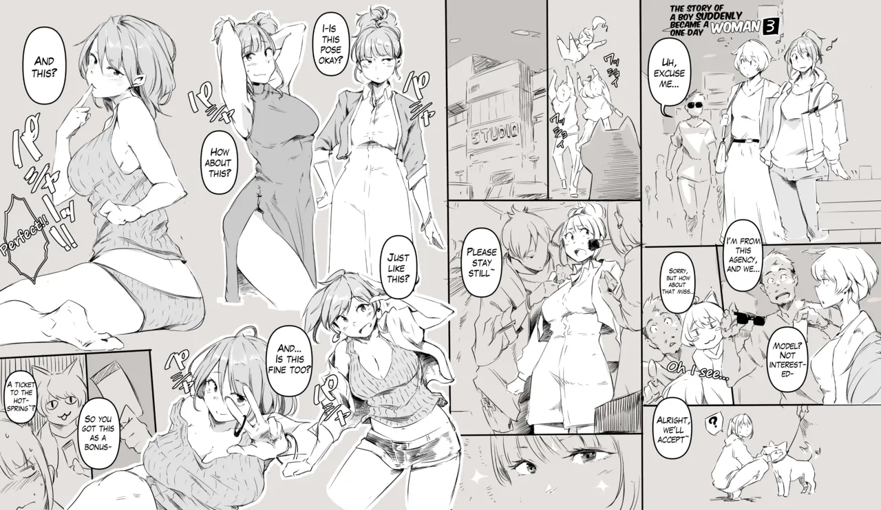 Shounen ga Aru Hi Totsuzen Nyotaika Suru Hanashi | The Story of a Boy Suddenly Became a Woman One Day page 4 full