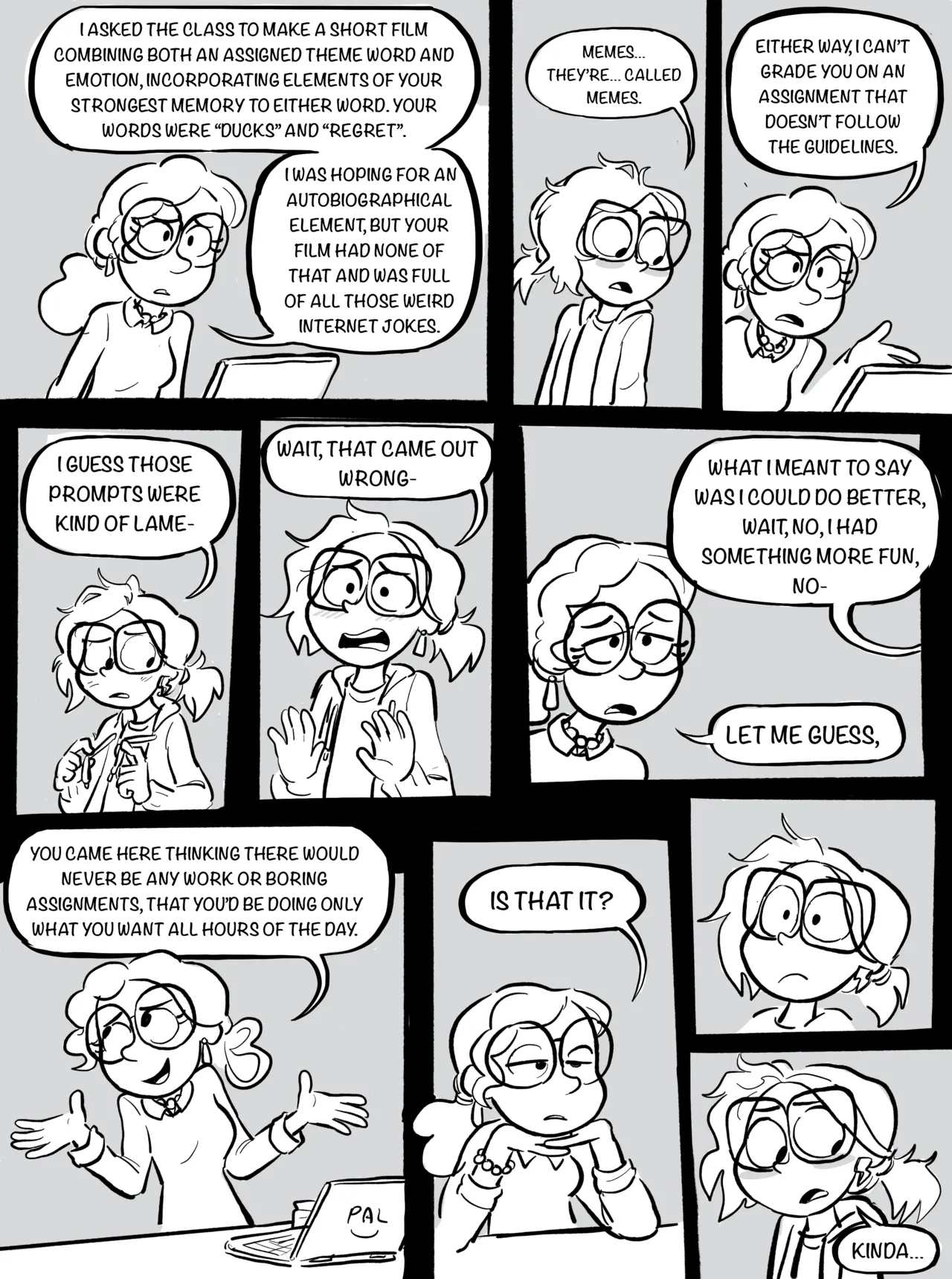 PolitePuppet/vee - Katie Mitchell page 3 full