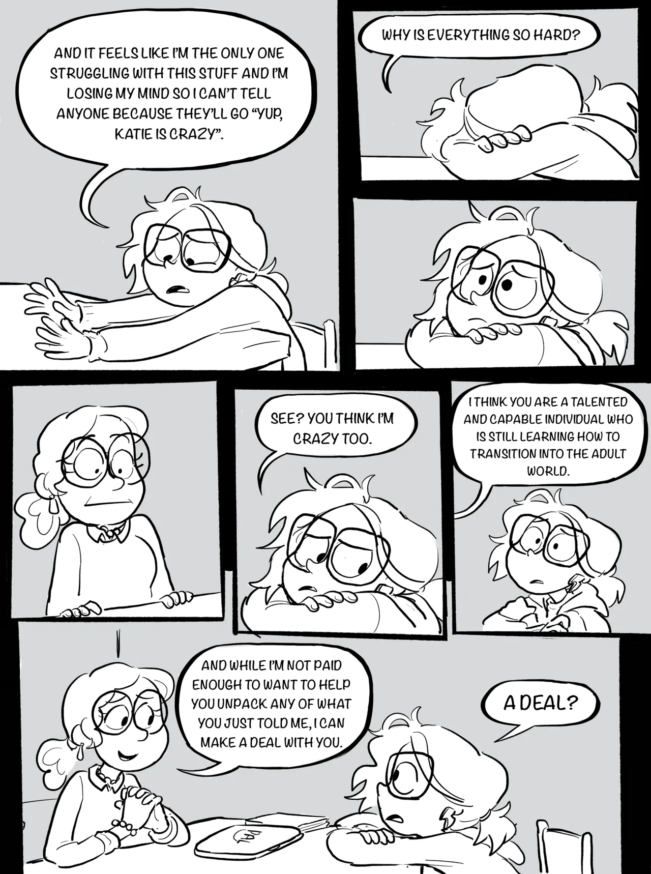 PolitePuppet/vee - Katie Mitchell page 7 full