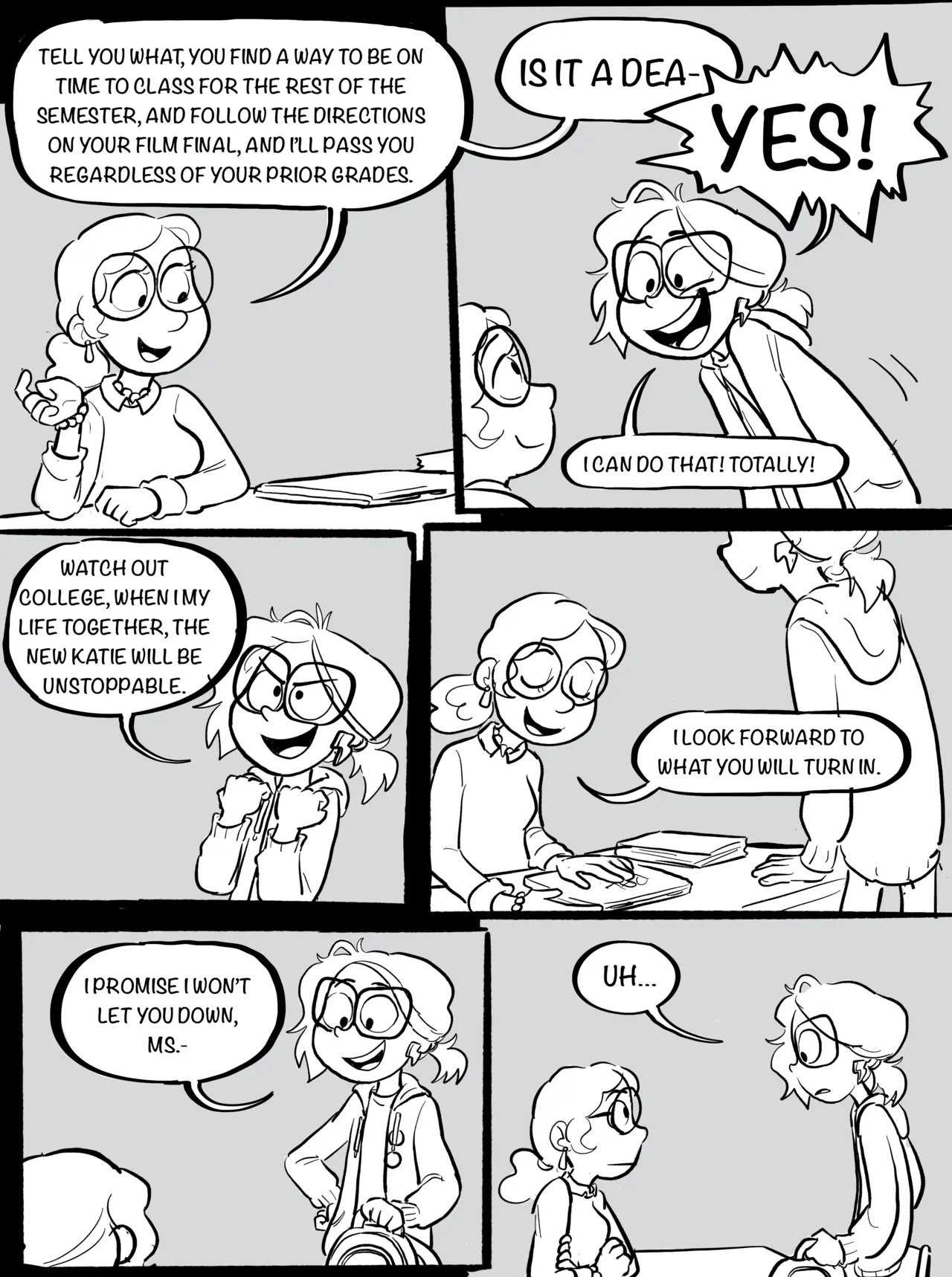 PolitePuppet/vee - Katie Mitchell page 8 full