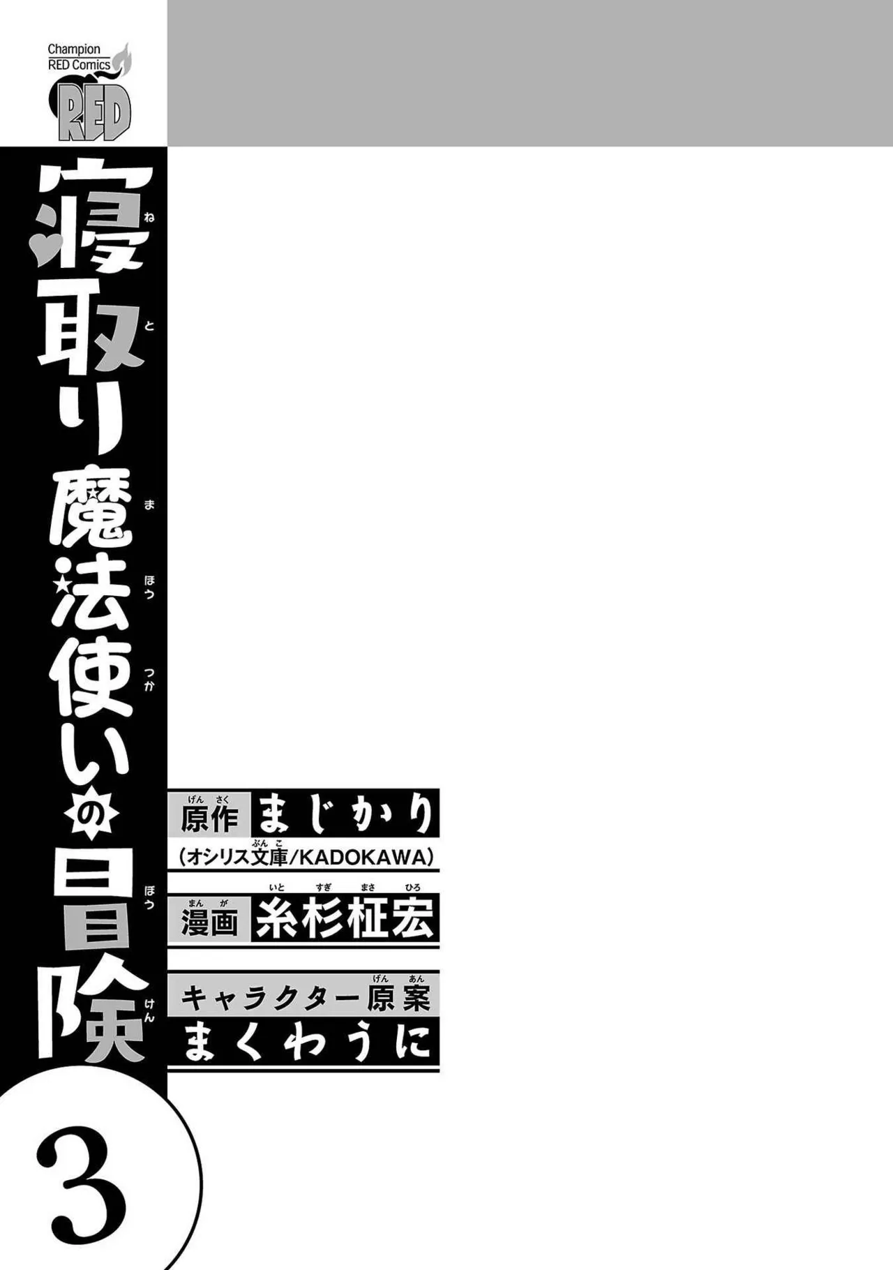 Netori Mahoutsukai no Bouken Volume 3 page 3 full