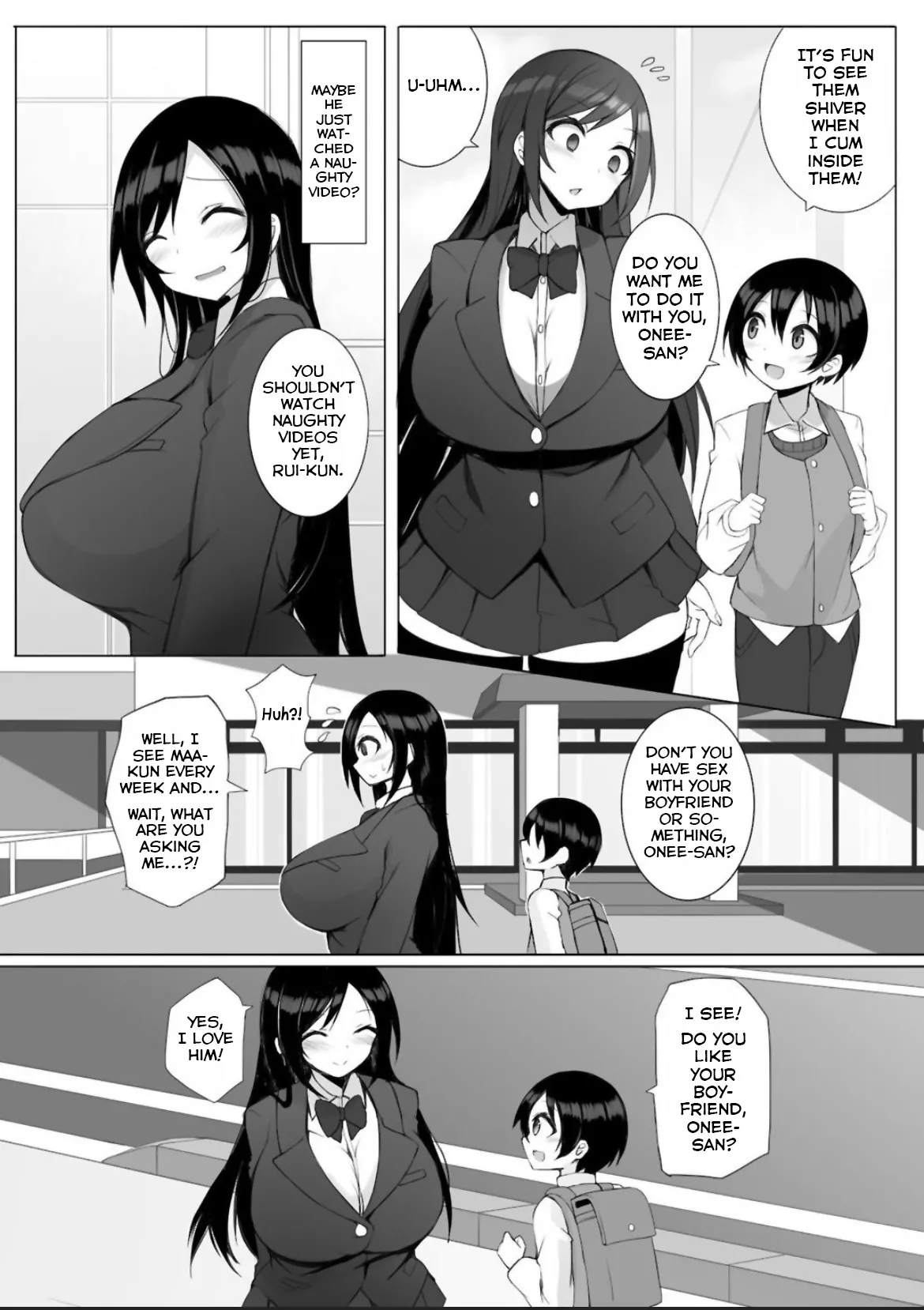 Rui-kun to Kinjo no Joshi Kousei no Onee-san Ch. 1 page 4 full