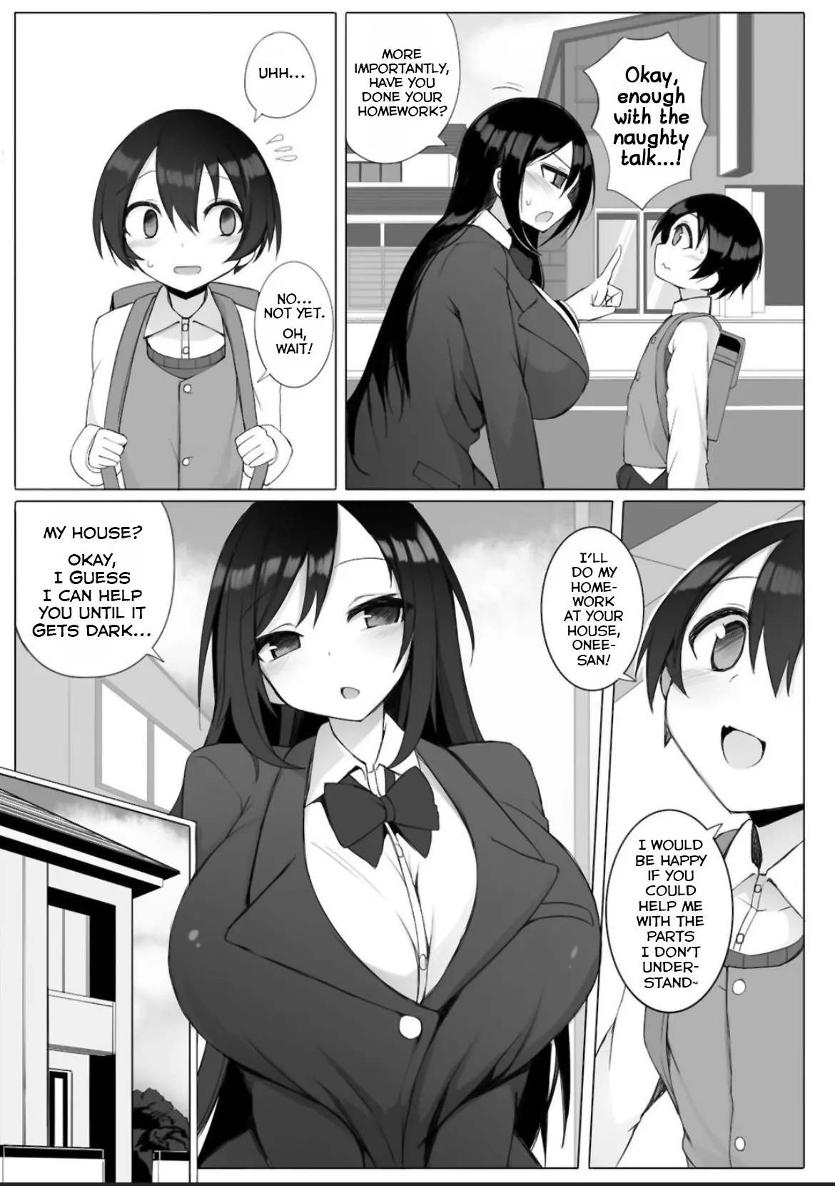 Rui-kun to Kinjo no Joshi Kousei no Onee-san Ch. 1 page 5 full