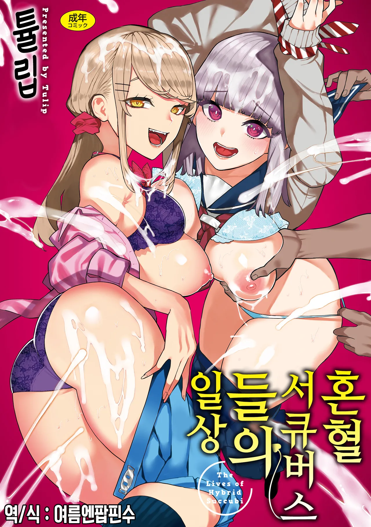 Konketsu Succubus tachi no Nichijou | 혼혈 서큐버스들의 일상 page 1 full
