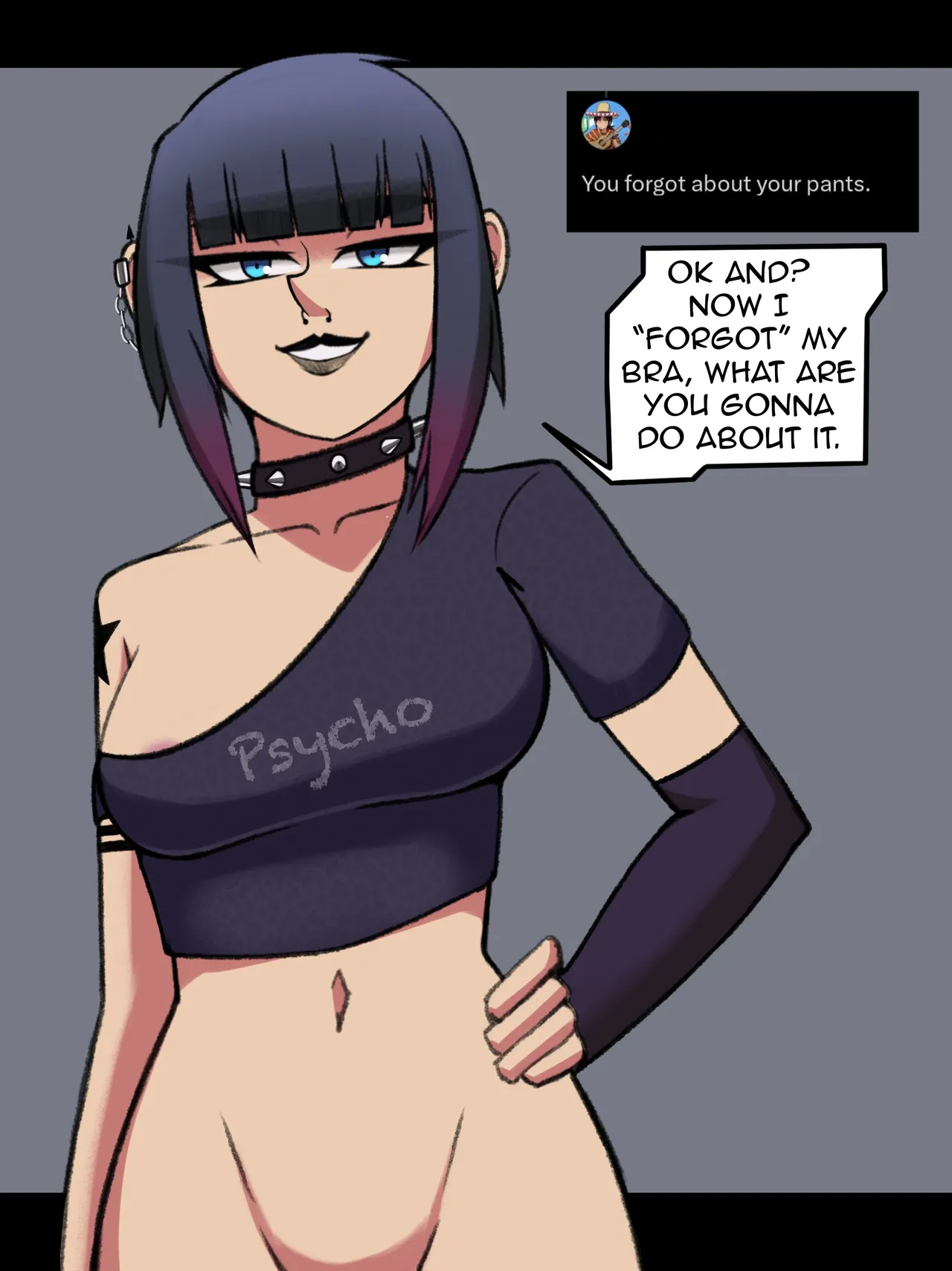 Goth Girl Evelynn page 2 full