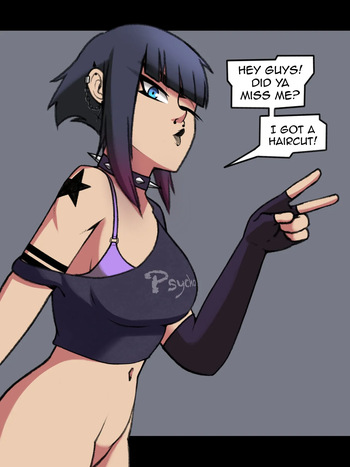Goth Girl Evelynn cover