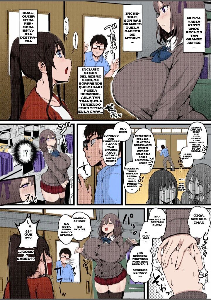 Kanojo ga Iru no de Jaaku na Teishinchou M Cup Amaama Ijiwaru Oshiego no Yuuwaku ni wa Makemasen. page 2 full