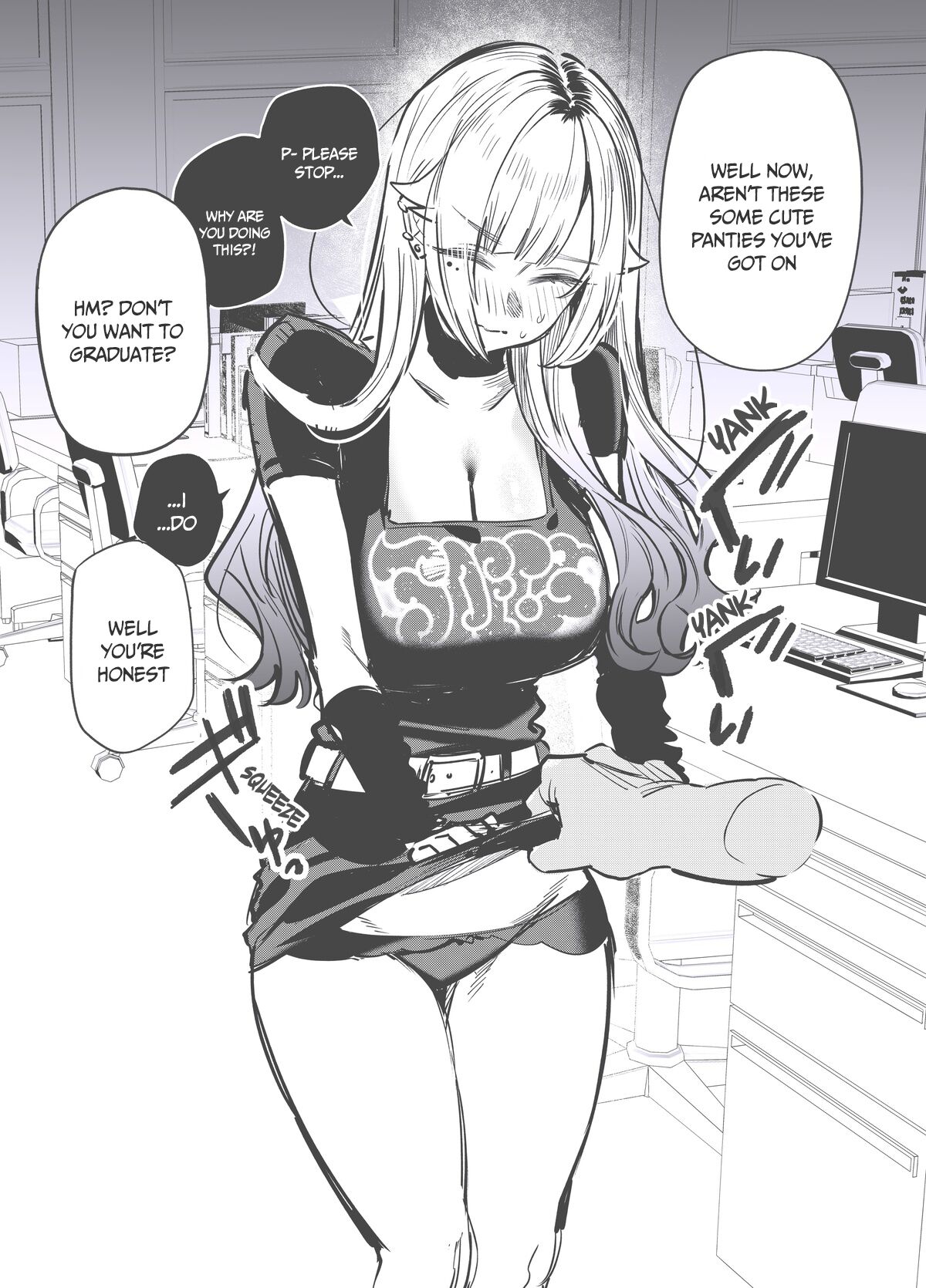 Gal ga Tani to Hikikae ni Ecchi suru Hanashi | A Story About the Gyaru Trading Sex for Credits page 4 full